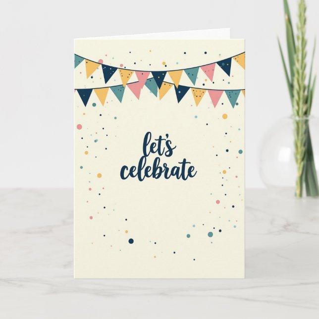 Whimsical Fimpels Födelsedagskort Kort (Framsida)