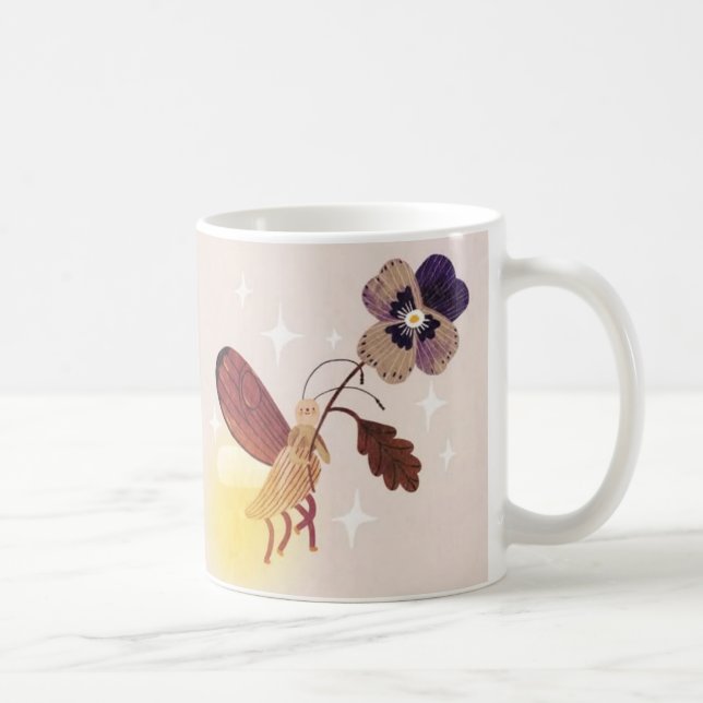 Whimsical Firefly Fairy Mug Kaffemugg (Höger)