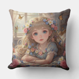 Whimsical Flicka  Kudde