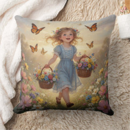 Whimsical Flicka  Kudde