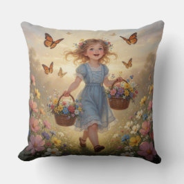 Whimsical Flicka  Kudde