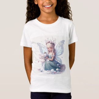 "Whimsical Flight: Fairy atop the Butterfly's Ving T Shirt