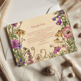 Whimsical Floral Meadow Sweet Sixteen Tack Kort