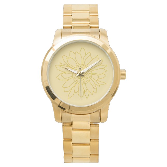 Whimsical Floral Women's Armbandsur (Framsida)