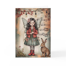 Whimsical Flower Fair Grattkort