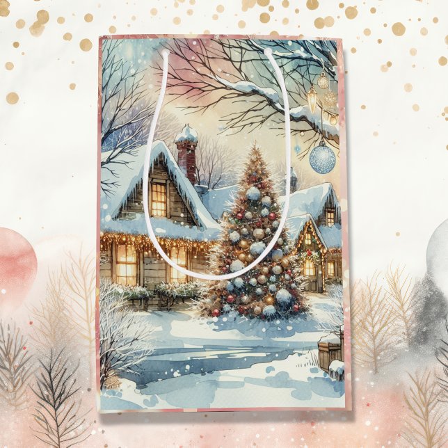 Whimsical FolVillage jul (Skapare uppladdad)