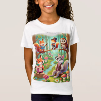 Whimsical Forest Äventyr T-Shirt