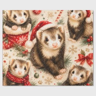 Whimsical Fritte Julpresentpapper Presentpapper