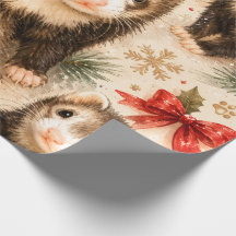 Whimsical Fritte Julpresentpapper