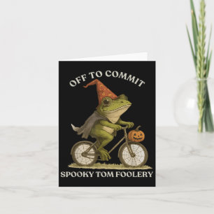 Whimsical Frog Wizard av för att begå Tom Foolery Kort