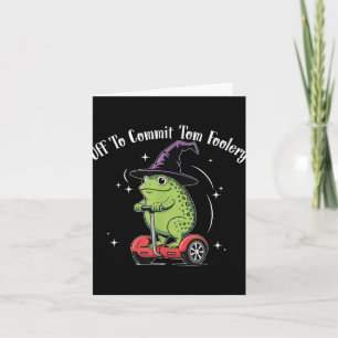 Whimsical Frog Wizard av för att begå Tom Foolery Kort