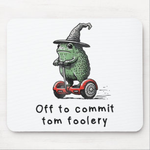 Whimsical Frog Wizard av för att begå Tom Foolery  Musmatta
