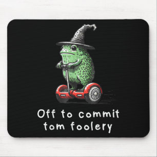 Whimsical Frog Wizard av för att begå Tom Foolery  Musmatta