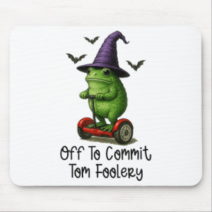 Whimsical Frog Wizard av för att begå Tom Foolery  Musmatta