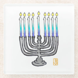 Whimsical Fully Lit Menorah Giftable
