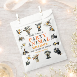 Whimsical Funny Animals 2nd Birthday Party