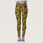 Whimsical Funny Fruit Salad Mönster Leggings<br><div class="desc">Hoppas du gillar den här roligten. Anpassa den med din egen text också. Och kolla i butiken efter matchande artiklar som skjortor,  handdukar,  pappra,  kort och mycket annat! Om du vill ha något anpassningsbar,  så lämna mig en anteckning. Tack för att du har checkat ut min design!</div>