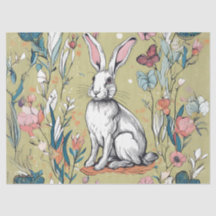 Whimsical Garden Hare