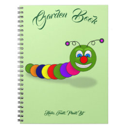 Whimsical Garden Kryp bärbar dator Anteckningsbok