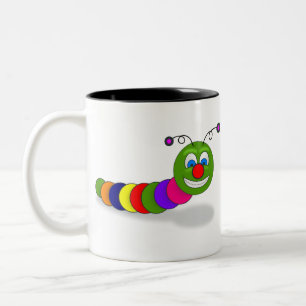 Whimsical Garden Kryp Två-Tonad Mugg