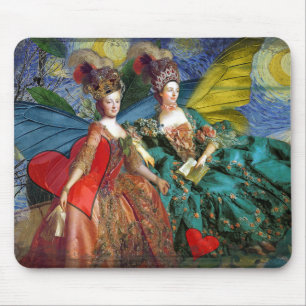 Whimsical Gemini Astrology Artwork Painting Musmatta