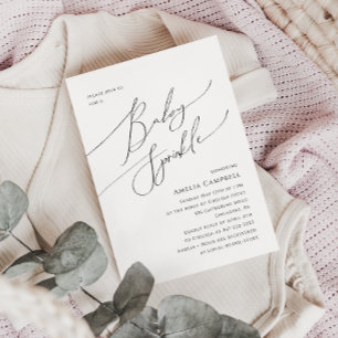 Whimsical Gender Neutral Baby Sprinkle-inbjudan Inbjudningar