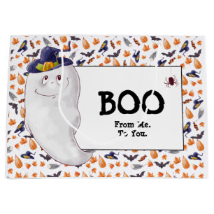 Whimsical Ghost Boo Halloween