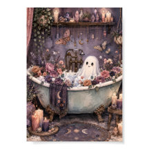 Whimsical Ghost Bubble Bath Blommig Whimsigoth
