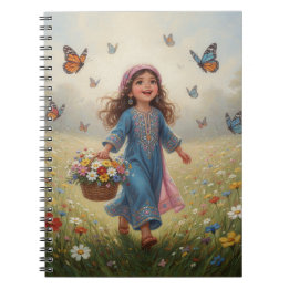 Whimsical Girl Anteckningsbok