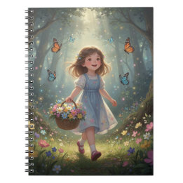 Whimsical Girl Anteckningsbok