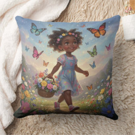 Whimsical Girl  Kudde