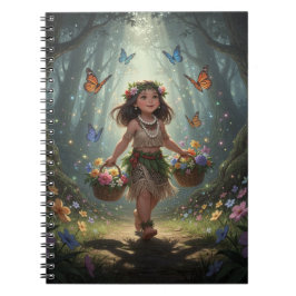 Whimsical Girl Notebook Anteckningsbok