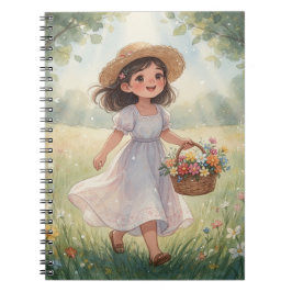 Whimsical Girl Notebook Anteckningsbok