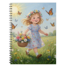 Whimsical Girl Notebook Anteckningsbok