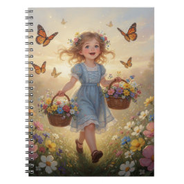 Whimsical Girl Notebook Anteckningsbok