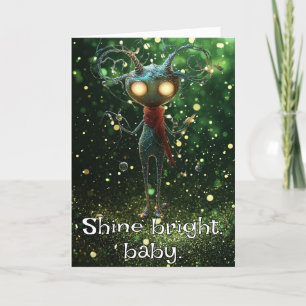 *~* Whimsical Glow Funny 25 Magic jul AP97 Tack Kort