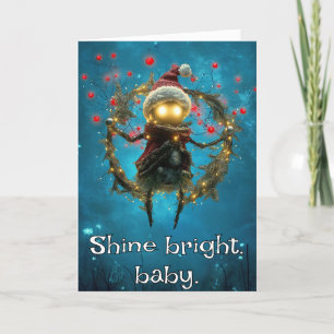 *~* Whimsical Glow Funny 27 Magic jul AP97 Tack Kort
