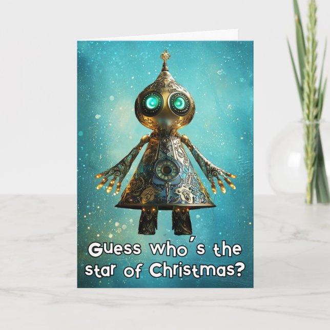 *~* Whimsical Glow Funny Magic jul 13 AP97 Tack Kort (Framsida)