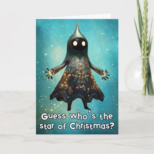 *~* Whimsical Glow Funny Magic jul 15 AP97 Tack Kort (Framsida)