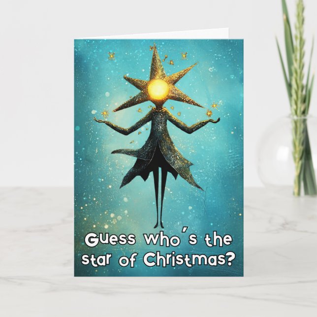 *~* Whimsical Glow Funny Magic jul 24 AP97 Tack Kort (Framsida)