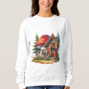 Whimsical Gnom Trädgård T-shirt