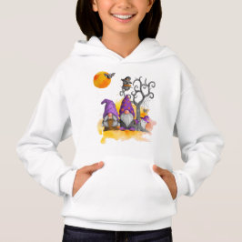 Whimsical Gnome Couple på Halloween T Shirt