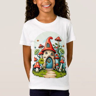 Whimsical Gnome Garden T Shirt