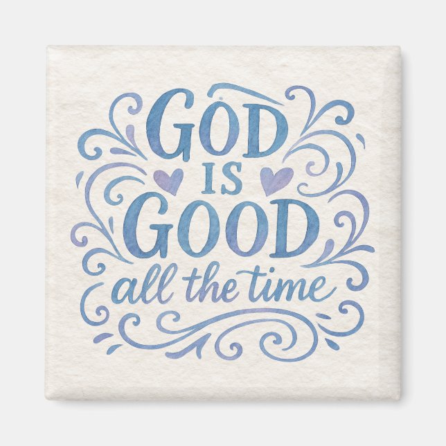 Whimsical Good is Good Typografi Magnet (Framsidan)