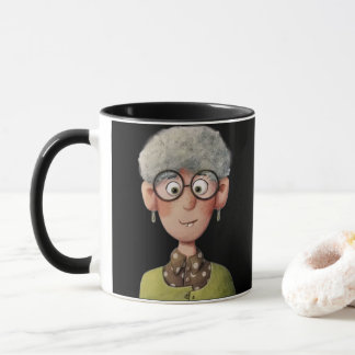 Whimsical Grandma – Kind Ones Vintage Elegance Mug Mugg