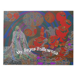 Whimsical Halloween Dreams Anteckningsblock