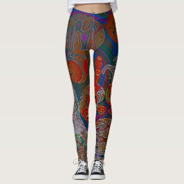 Whimsical Halloween Dreams Leggings