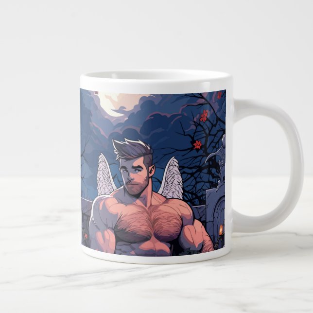 Whimsical Halloween Fairy Mugg Jumbo Mugg (Höger)