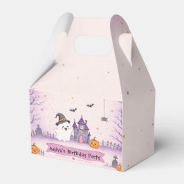 Whimsical Halloween Födelsedagsfest Presentaskar