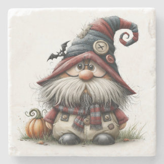 Whimsical Halloween Gnom Coaster Stenunderlägg